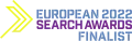 European Search Awards 2022 Finalist Badge